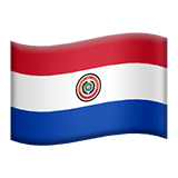 🇵🇾 Flagge: Paraguay Emoji von Apple