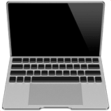 💻 Ноутбук, смайлик от Apple