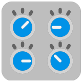 🎛️ Drehregler Emoji von Microsoft