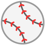 ⚾ Baseball Emoji von Microsoft