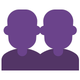 👥 Silhouette Mehrerer Büsten Emoji von Microsoft