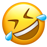 🤣 Sich Vor Lachen Auf Dem Boden Wälzen Emoji von Apple