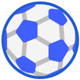 ⚽ Fußball Emoji von Microsoft