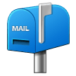 📫 Geschlossener Briefkasten Mit Post Emoji von Samsung