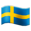 🇸🇪 Флаг: Швеция, смайлик от Samsung