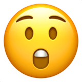 😲 Erstauntes Gesicht Emoji von Apple