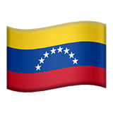 🇻🇪 Flagge: Venezuela Emoji von Apple