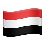🇾🇪 Флаг: Йемен, смайлик от Apple