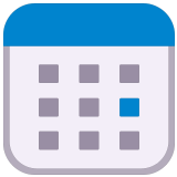 📅 Kalender Emoji von Microsoft