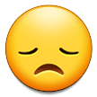 😞 Enttäuschtes Gesicht Emoji von Samsung