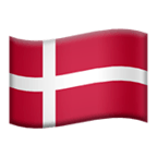 🇩🇰 Флаг: Дания, смайлик от Microsoft