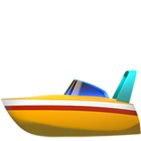 🚤 Speedboat, Emoji by Apple