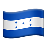 🇭🇳 Drapeau : Honduras Emoji par Apple