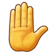 ✋ Erhobene Hand Emoji von Samsung