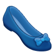 🥿 Flacher Schuh Emoji von Samsung