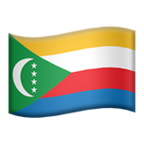 🇰🇲 Флаг: Коморы, смайлик от Microsoft