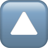 🔼 Aufwärts-Schaltfläche Emoji von Apple