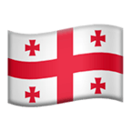 🇬🇪 Flagge: Georgien Emoji von Microsoft