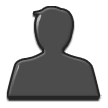 👤 Silhouette Einer Büste Emoji von Samsung