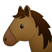 🐴 Pferdegesicht Emoji von Samsung