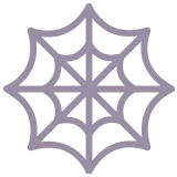 🕸️ Spinnennetz Emoji von Microsoft