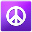 ☮️ Friedenszeichen Emoji von Samsung