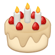 🎂 Торт Ко Дню Рождения, смайлик от Samsung