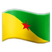 🇬🇫 Drapeau : Guyane Française Emoji par Samsung
