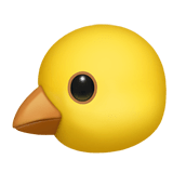 🐤 Poussin Emoji par Apple