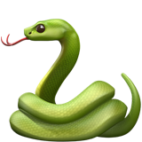 🐍 Змея, смайлик от Apple