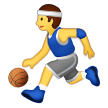 ⛹️‍♂️ Man Bouncing Ball, Emoji by Samsung