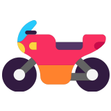 🏍️ Motorrad Emoji von Microsoft