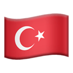 🇹🇷 Drapeau : Turquie Emoji par Microsoft