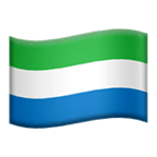 🇸🇱 Drapeau : Sierra Leone Emoji par Microsoft