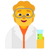 🧑‍🔬 Scientifique Emoji par Microsoft