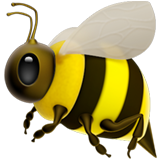 🐝 Пчела, смайлик от Apple