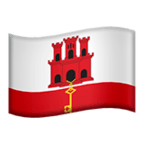 🇬🇮 Флаг: Гибралтар, смайлик от Microsoft