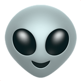 👽 Außerirdischer Emoji von Apple