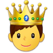 🤴 Prinz Emoji von Samsung