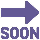 🔜 Soon Arrow, Emoji by Microsoft