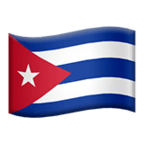 🇨🇺 Drapeau : Cuba Emoji par Microsoft