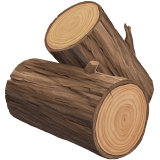 🪵 Holz Emoji von Apple
