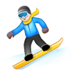 🏂 Сноубордист, смайлик от Samsung