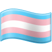 🏳️‍⚧️ Transgender-Flagge Emoji von Samsung