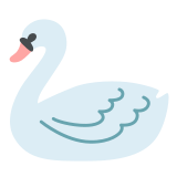 🦢 Swan, Emoji by Google