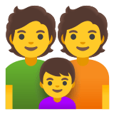 👪 Familie Emoji von Google