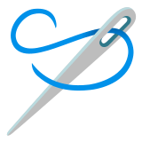 🪡 Sewing Needle, Emoji by Google