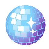 🪩 Mirror Ball, Emoji by Google