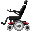 🦼 Elektrischer Rollstuhl Emoji von Samsung
