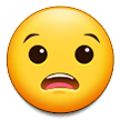 😧 Visage Angoissé Emoji par Samsung